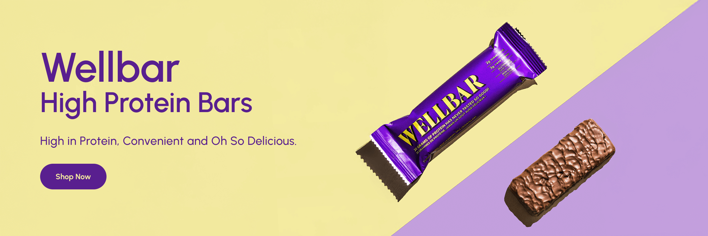 Wellbar high protein bars